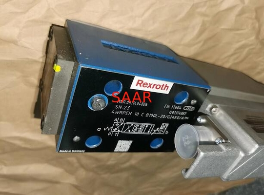 0811404806 4WRPEH10CB100L-20/G24K0/F1M 4WRPEH10CB100L-2X/G24K0/F1M Rexroth 4WRPEH10 Reihen-Ventil