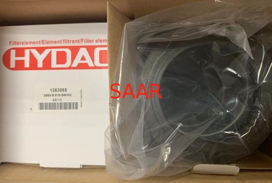 1263789, 2600R005ON/-V-B6 Ersatz-Rücklauf-Hydraulikfilterelemente Hydac 2600R Serie Hochpräzision