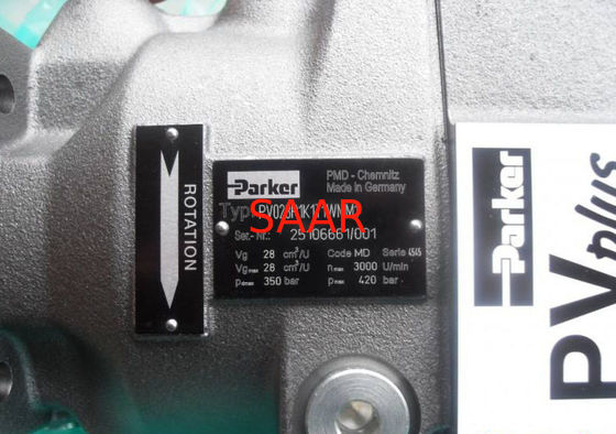 Parker PV Serie Hydraulikpumpen Axialkolbenpumpe PV016, PV020, PV023, PV028