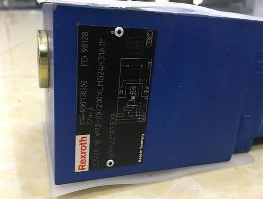 Ventil R901198302 ZDREE10VP2-2X/200XLMG24K31A1M ZDREE10VP2-20/200XLMG24K31A1M Proportional Pressure Reducing