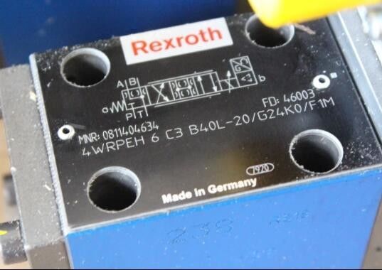 0811404634 4WRPEH6C3B40L-2X/G24K0/F1M 4WRPEH6C3B40L-20/G24K0/F1M Directional Control Valve integrierte Elektronik