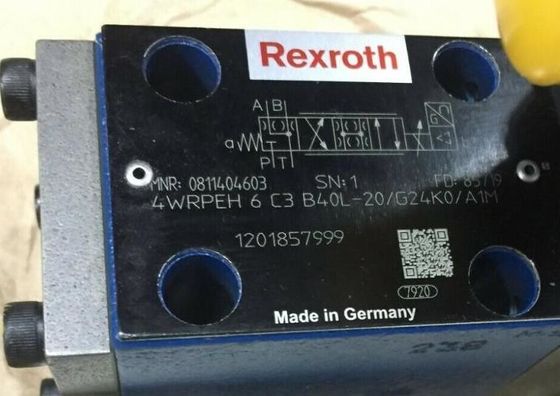 0811404603 4WRPEH6C3B40L-2X/G24K0/A1M 4WRPEH6C3B40L-20/G24K0/A1M Directional Control Valve integrierte Elektronik