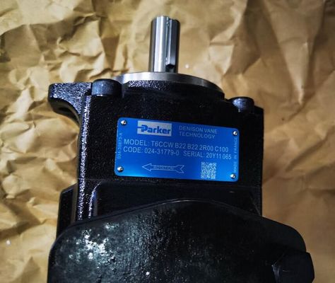 Doppeltes hydraulische Vane Pump Parker Denisons T6CCW-B22-B22-2R00-C100