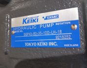 Doppelt-örtlich festgelegte Verschiebung Vane Pump Tokyos Keiki SQP43-60-35-1DD-LH-18