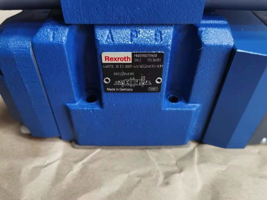 Rexroth R900759658 4 WRTE 10 E 1 - 100 P - 41/6 Z.B. 24K31/A1M 4 WRTE 10 E 1 - 100 P - 4 X/6 Z.B. 24K31/A1M Proportional Valve