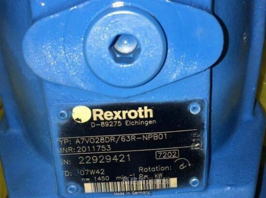 Variable Kolbenringpumpe A7VO28DR Type R902223310 A7VO28DR/63R-NPB01 Rexroth