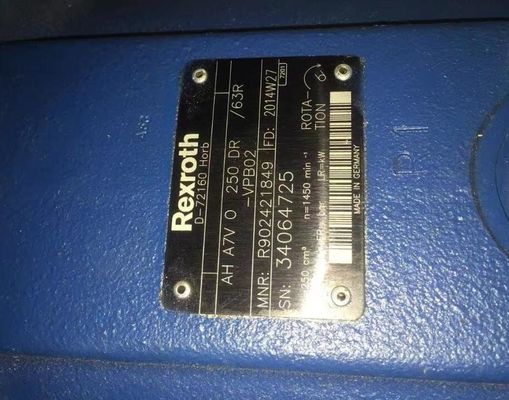 Variable Kolbenringpumpe A7VO250DR Type R902421849 AHA7VO250DR/63R-VPB02 Rexroth