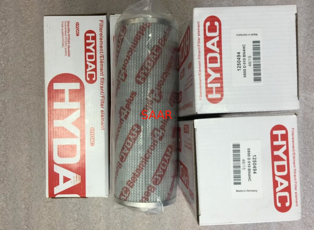 1323839, 0300D010ON/-V Hydac-Filterelement für Druckfilter der Baureihe 0330D 0500D 0650D 0660D