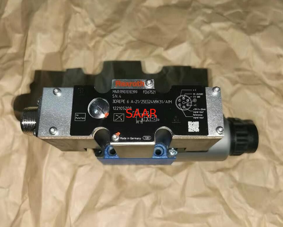 R901010399 3 DREPE 6 A - 21/25 Z.B. 24N9K31/A1M 3 DREPE 6 A - 2 Ventil X/25 Z.B. 24N9K31/A1M Proportional Pressure Reducing