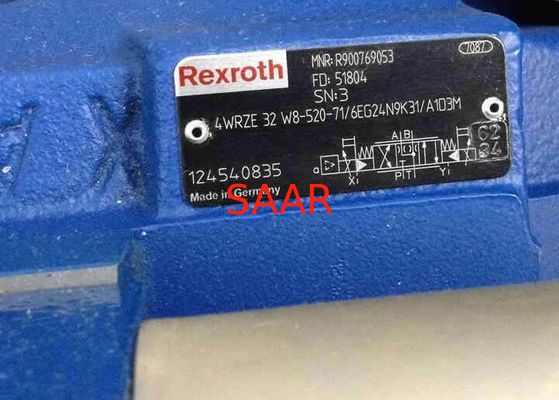 4 WRZE 32 W 8 - 520 - 71/6 Z.B. 24N9K31/A1D3M R900769053 neues ursprüngliches Rexroth Proportionalventil
