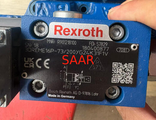 R901218100 | 3DREME16P-7X/200YG24K31F1V Rexroth Proportional-Druckminderventil